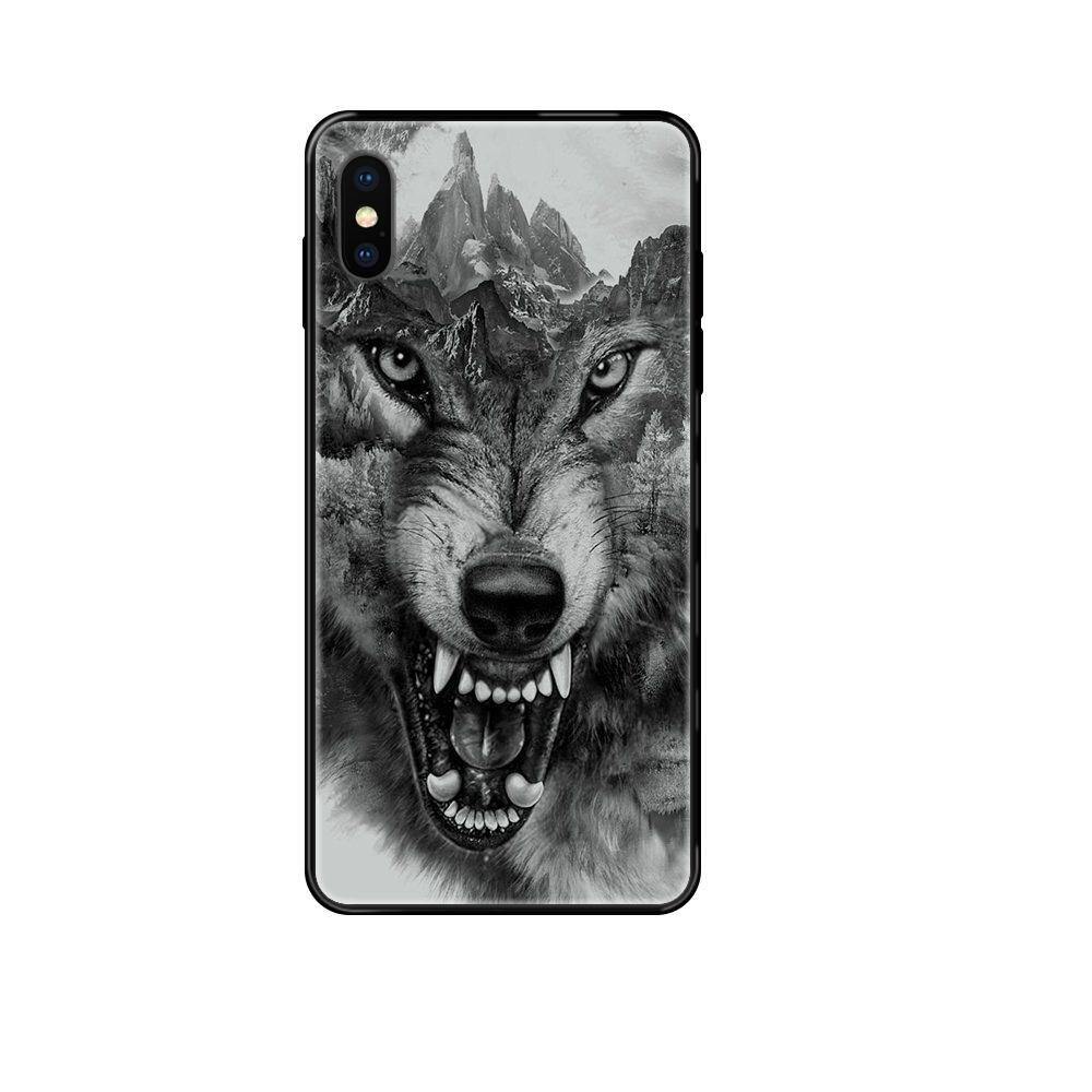 Coque Loup sauvage Samsung Galaxy série S - Loups-Anges