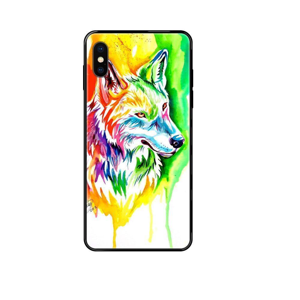 Coque Art Loup Samsung Galaxy série S - Loups-Anges