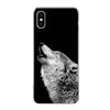 Coque Loup hurlant Apple iphone 12 11 ... - Loups-Anges