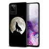 Coque Loup pleine lune Samsung Galaxy Série A - Loups-Anges