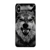 Coque Loup féroce Apple iphone 12 11 ... - Loups-Anges