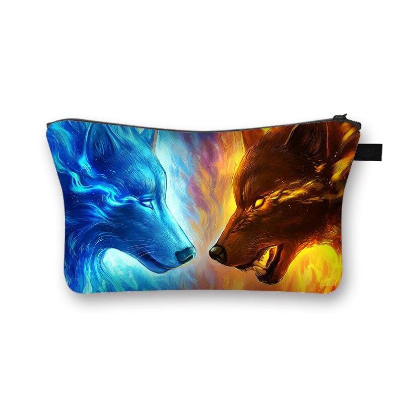 Trousse Maquillage Loups duel - Loups-Anges